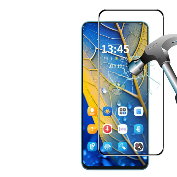 ENKAY Tvrzené sklo pro Samsung Galaxy S23 FE, černé