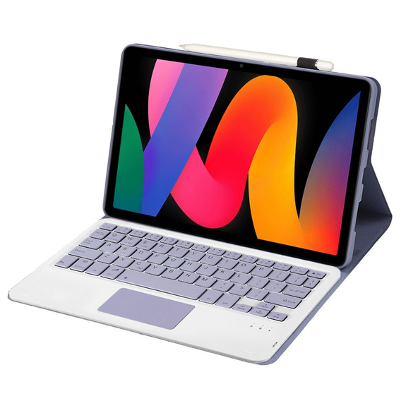 Pouzdro + klávesnice Xiaomi Redmi Pad SE 11", TouchPad, fialové