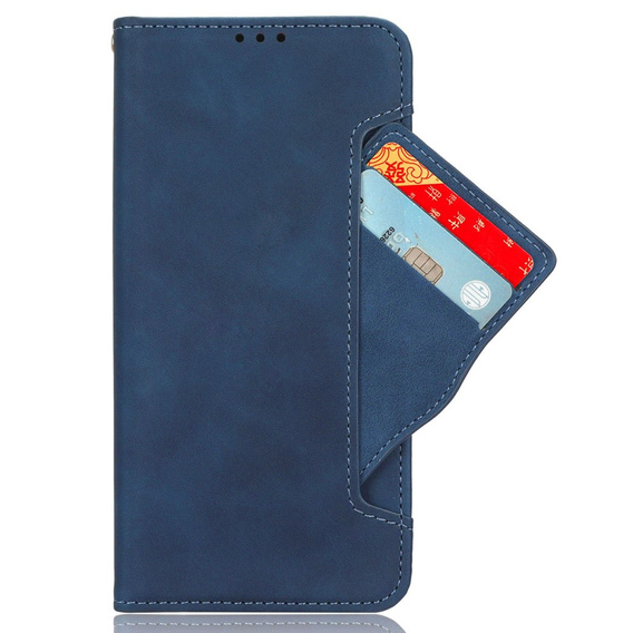 Klopové pouzdro pro Oppo Reno 12, Card Slot, námořnicky modré