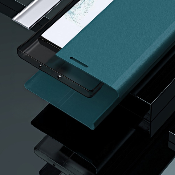 Klopové pouzdro pro Samsung Galaxy A54 5G, Side Magnetic, zelené