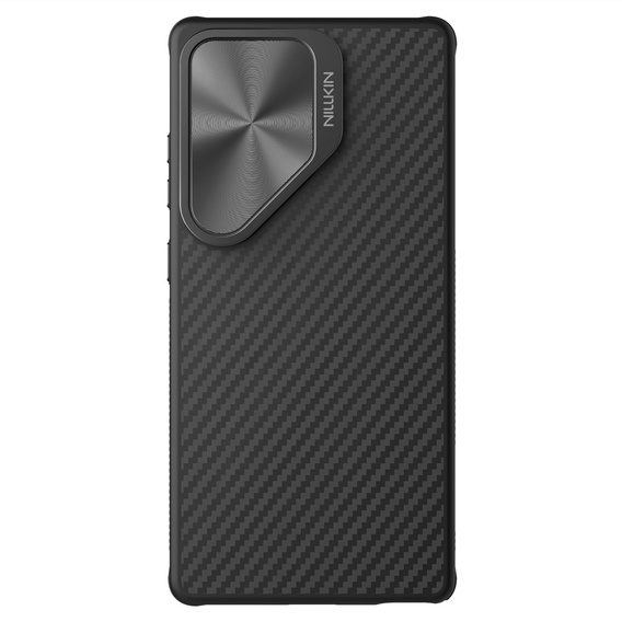 Pouzdro pro Samsung Galaxy S25 Ultra, pancéřované Nillkin, Carboprof Case, pro Magsafe, černé