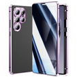 Pouzdro pro Samsung Galaxy S25 Ultra, Privacy Dual Glass, fialové