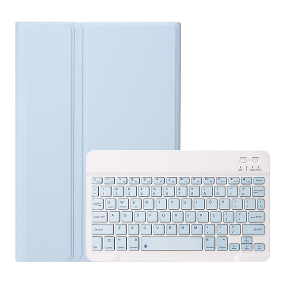 Pouzdro + klávesnice iPad 10.9 2022 10 Gen, Pen Slot, modré
