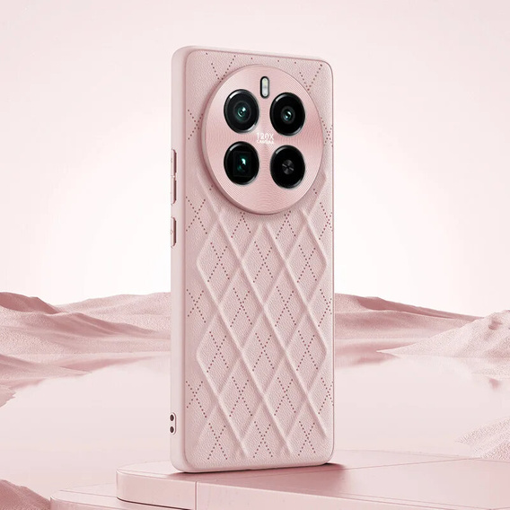Pouzdro pro Realme 12 Pro 5G / 12 Pro+ 5G, Rhombus, růžové