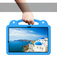Dětské pouzdro pro Samsung Galaxy Tab S10+ Plus, Cute Patterns, se stojánkem, modré