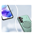 Pouzdro s podstavcem MagSafe pro Samsung Galaxy A57 5G, zelené