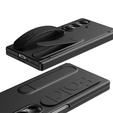 Etui do Samsung Galaxy Z Fold5 5G, z rączką, różowe