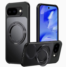 Pouzdro pro Google Pixel 10a, pro MagSafe, se stojánkem, černé