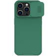 Pouzdro pro iPhone 14 Pro Max, obrněné Nillkin, CamShield Pro, zelené
