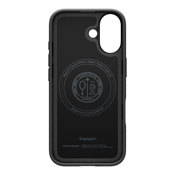 Spigen pouzdro pro iPhone 17, Thin Fit MagSafe, černé