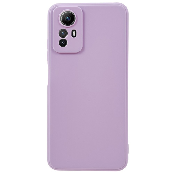 Pouzdro pro Xiaomi Redmi Note 12S, Silicone Lite, fialové
