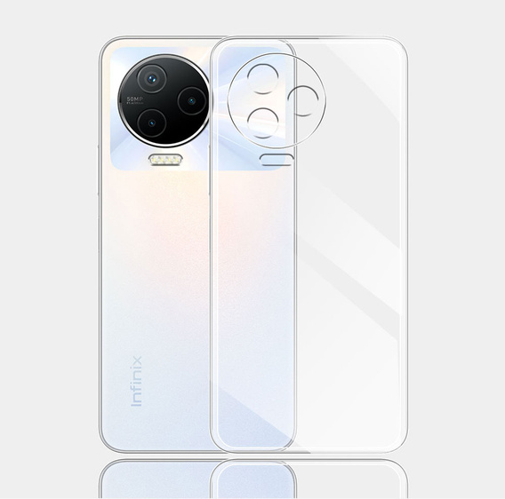 Tenké pouzdro pro Infinix Note 12 2023, Slim, průhledné