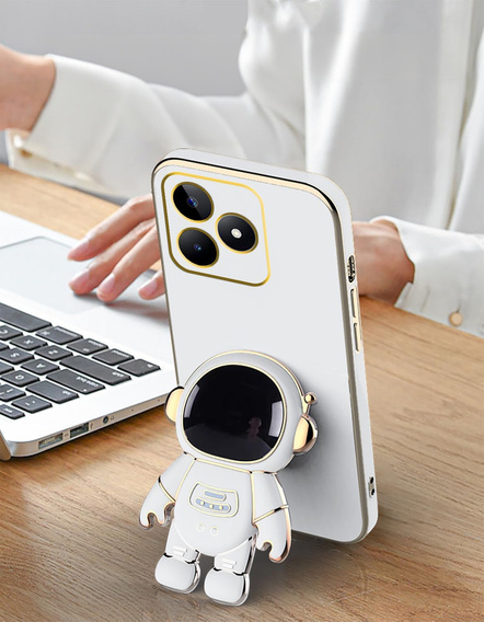 Pouzdro pro Realme Note 50, Astronaut, bílé