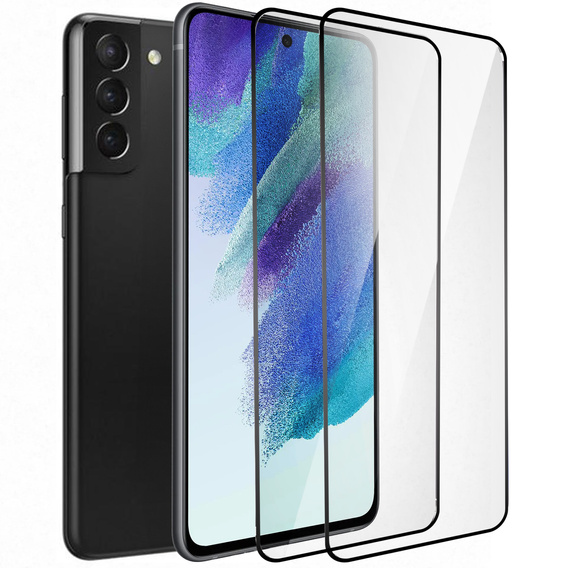 2x keramické hybridní sklo ERBORD pro Samsung Galaxy S21 FE