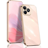 Pouzdro pro Realme Note 50, Glamour CamShield, růžové rose gold