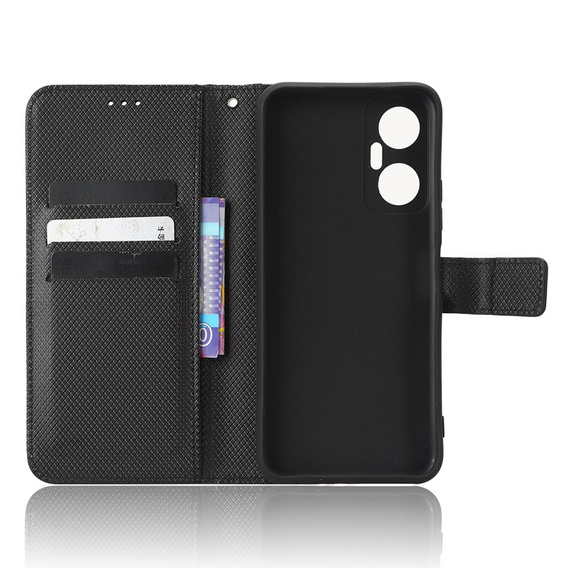Klopové pouzdro pro Infinix Hot 20 5G, Wallet Smart Magnet Case, černé