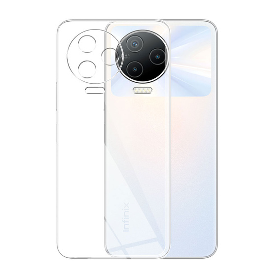 Tenké pouzdro pro Infinix Note 12 2023, Slim, průhledné
