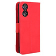 Klopové pouzdro pro TCL 40 NxtPaper, Card Slot, červené