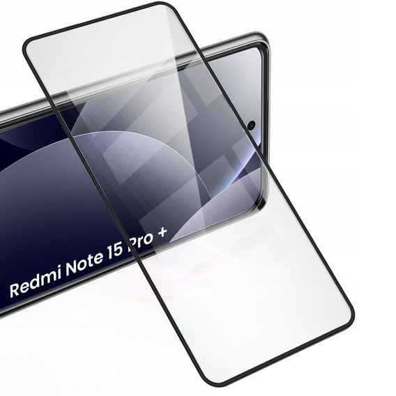 2x tvrzené sklo ERBORD 3D pro Xiaomi Redmi Note 15 Pro Plus 5G / Poco M8 Pro 5G