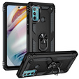 Pancéřové pouzdro pro Motorola Moto G60, Nox Case Ring, černé