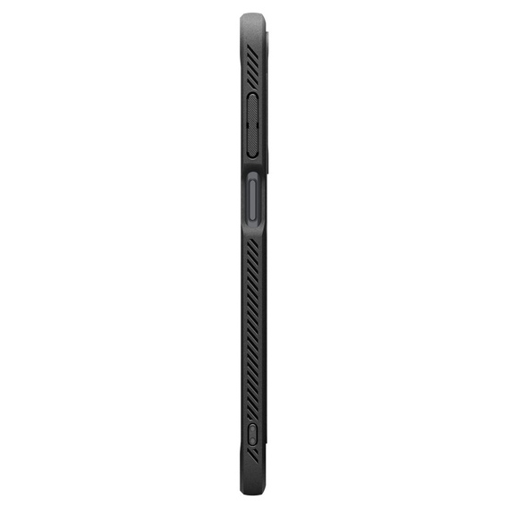 Pouzdro Spigen pro Samsung Galaxy A16 4G/ 5G, Rugged Armor MagSafe, černé + tvrzené sklo 9H
