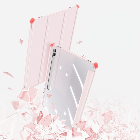 Pouzdro pro Samsung Galaxy Tab S10 Ultra, Dux Ducis TOBY, růžové