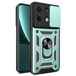 Pouzdro pro Xiaomi Redmi Note 13 5G, CamShield Slide, zelené