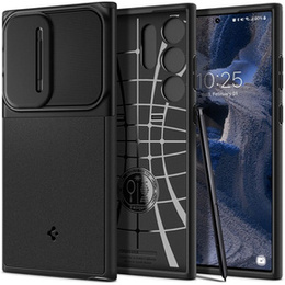 Spigen Optik Armor černé pouzdro pro Samsung Galaxy S23 Ultra