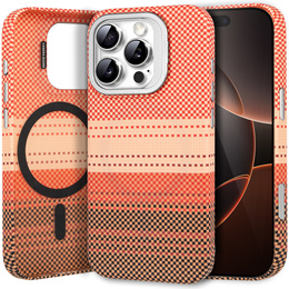 Pouzdro iPhone 16 Pro, Frame Kickstand, pro MagSafe, Sunset Orange