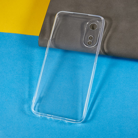 Tenké pouzdro pro Oppo A78 5G, Slim, průhledné