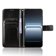Klopové pouzdro pro OnePlus Nord 5, Crazy Horse Wallet, černé