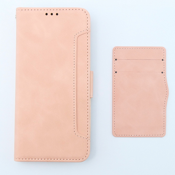 Klopové pouzdro pro Xiaomi 13T / 13T Pro, Card Slot, růžové