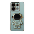 Pouzdro pro Xiaomi Redmi Note 13 Pro 5G, Astronaut, zelené + 9H tvrzené sklo