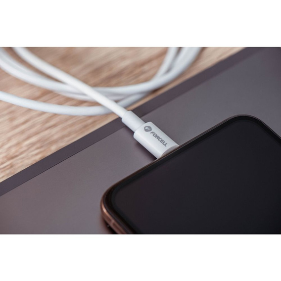 Kabel USB-C na USB-C Forcell F-Energy pro rychlé nabíjení QC4.0 PD 5A 100W 2 m