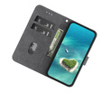 Klopové pouzdro pro Infinix Hot 40i, Wallet, Rose černé