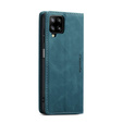 Pouzdro CASEME pro Samsung Galaxy A12 / M12 / A12 2021, Leather Wallet Case, modré
