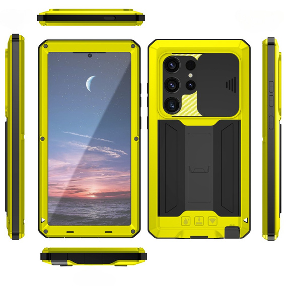 Pancéřové pouzdro pro Samsung Galaxy S25 Ultra, R-JUST, žluté