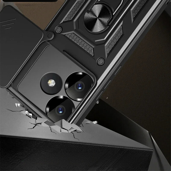 Pouzdro pro Xiaomi Redmi 13, CamShield Slide, černé
