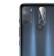 Tvrzené sklo na fotoaparát pro Motorola Moto G50, modré
