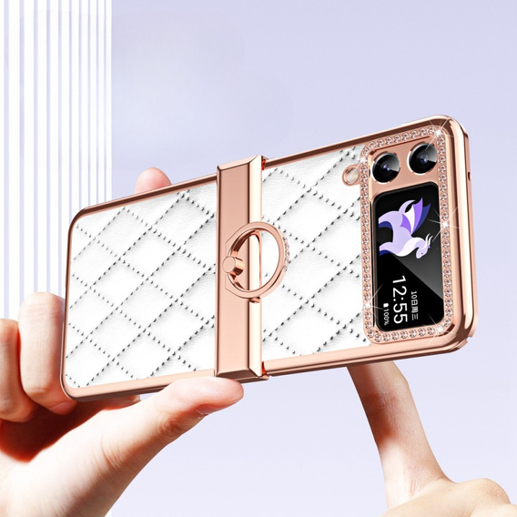 Pouzdro pro Samsung Galaxy Z Flip 4 5G, Rhombus Grid