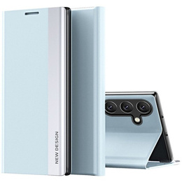 Klopové pouzdro pro Samsung Galaxy A35 5G, Side Magnetic, modré