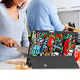 Pouzdro pro iPad Pro 13" 2024 (7 gen.), Smartcase, graffiti