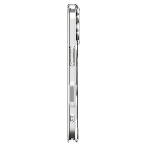 Spigen Ultra Hybrid MagSafe pouzdro pro iPhone 17, čiré/bílé