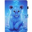 Pouzdro pro Samsung Galaxy Tab A8 10.5 2021 X200 X205, tiger