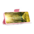 Klopové pouzdro pro Xiaomi Redmi 12C, Wallet, colorful tree, bílé