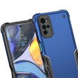 Pancéřové pouzdro pro Motorola Moto G22, Dual-Layer, modré