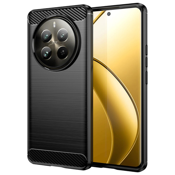 Pouzdro pro Realme 12 Pro 5G / 12 Pro+ 5G, Carbon, černé