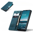 Pouzdro CASEME pro Samsung Galaxy M33 5G, Leather Wallet Case, modré