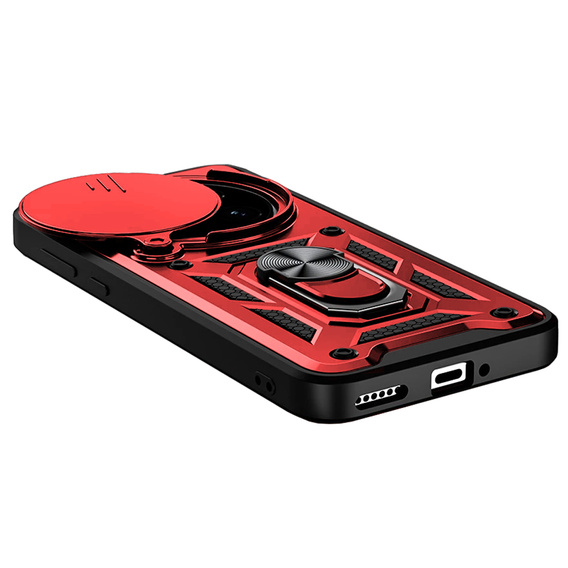 Pouzdro pro Realme 14 Pro 5G, CamShield Slide, červené