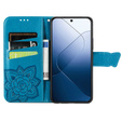 Klopové pouzdro pro Xiaomi Redmi 15 5G / 4G, Butterfly, modré